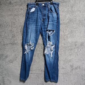 Aeropostale Jeans Men’s 32x30 90s Baggy Ripped Button Fly